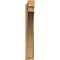 Ekena Millwork Thorton Block Rough Sawn Outlooker, Western Red Cedar, 6"W x 36"D x 40"H OUT06X36X40THR05RWR - alternate 4
